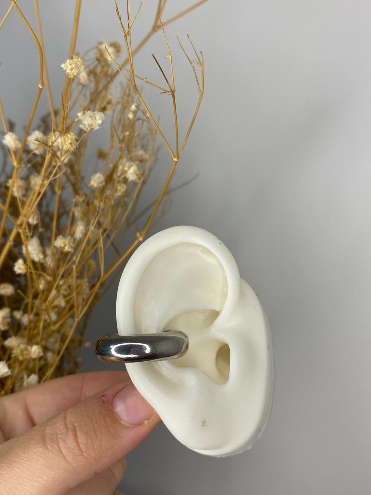 Ear Cuff plateado
