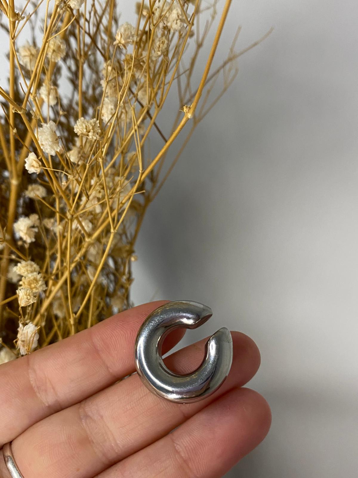 Ear Cuff plateado