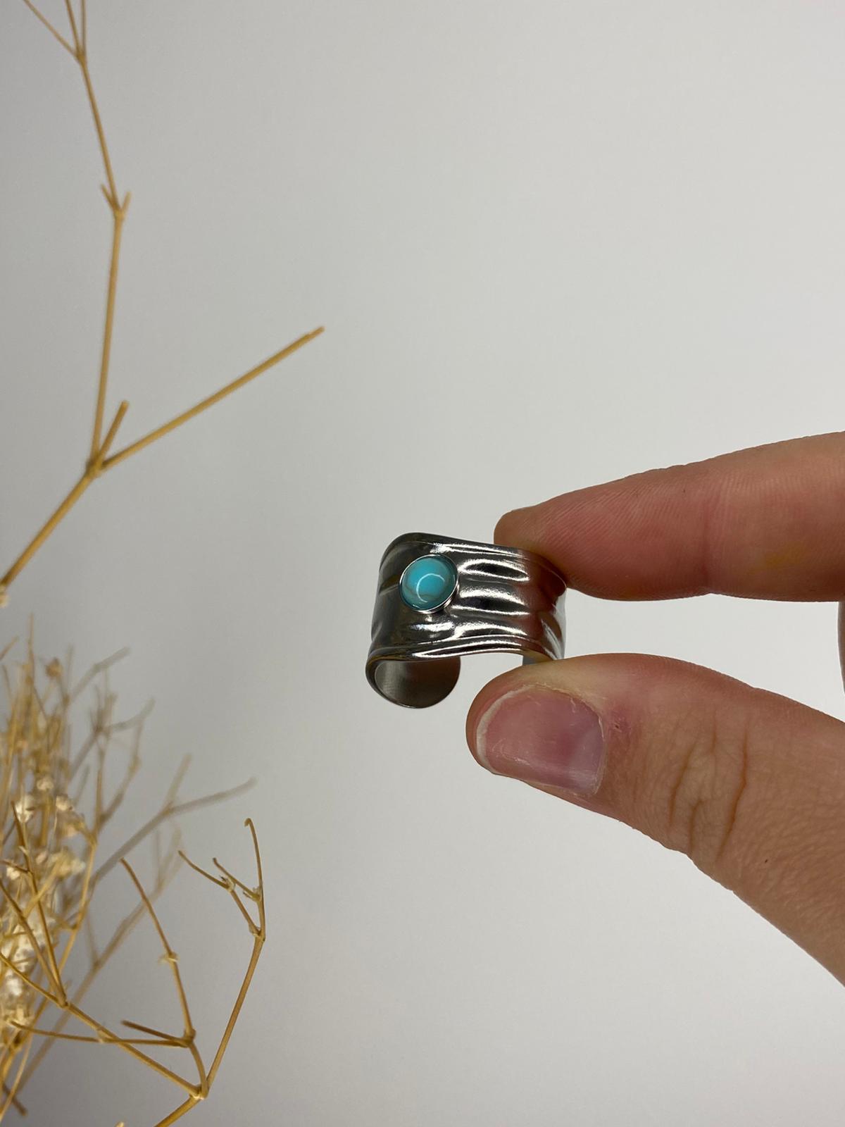 Anillo piedra