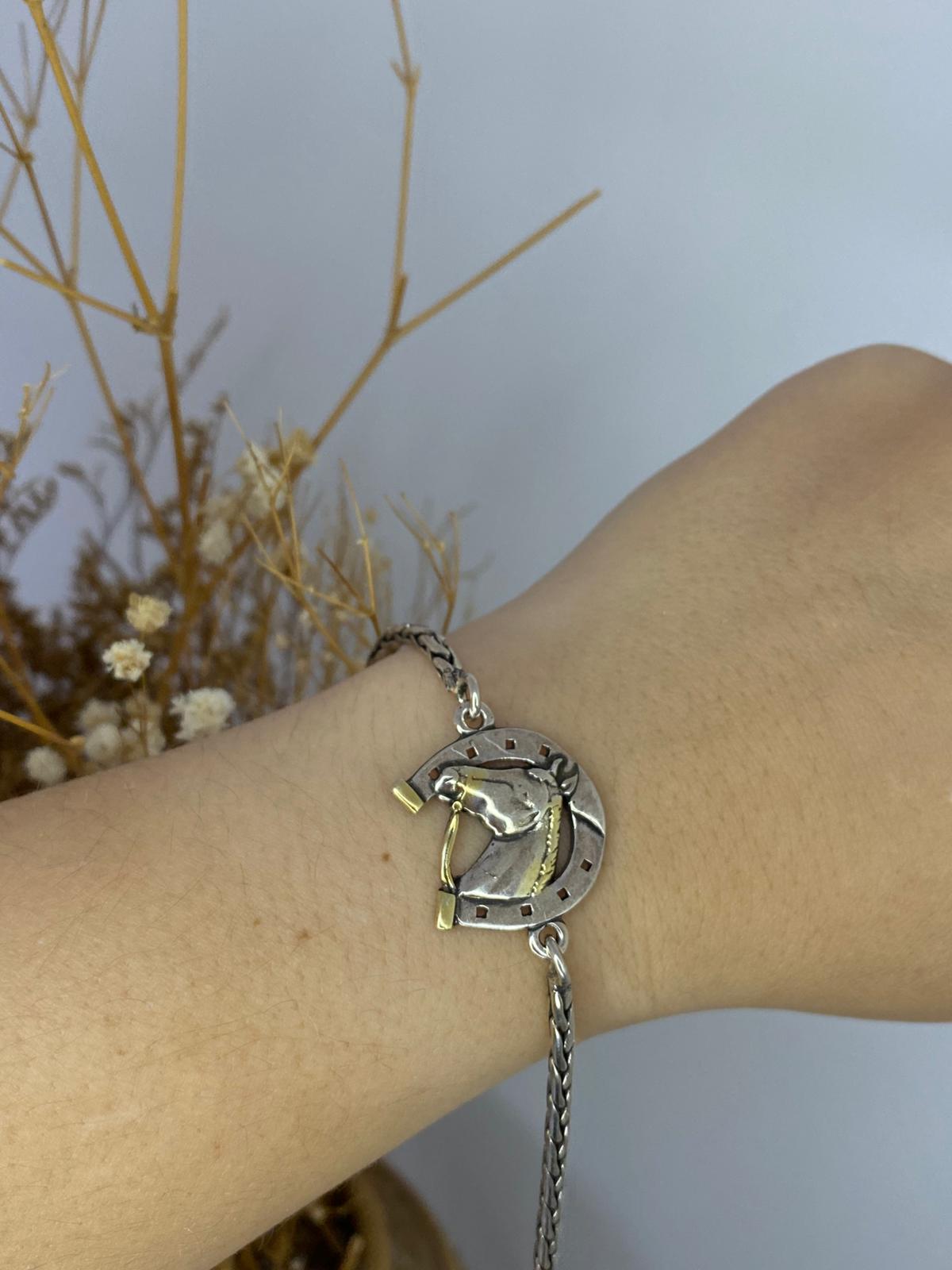 Pulsera cabeza caballo